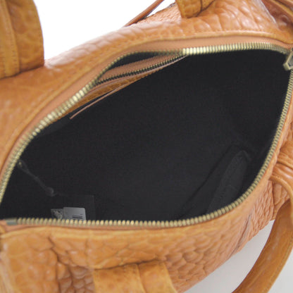 Alexander Wang Leather Rocco Duffel Orange 6 of 7