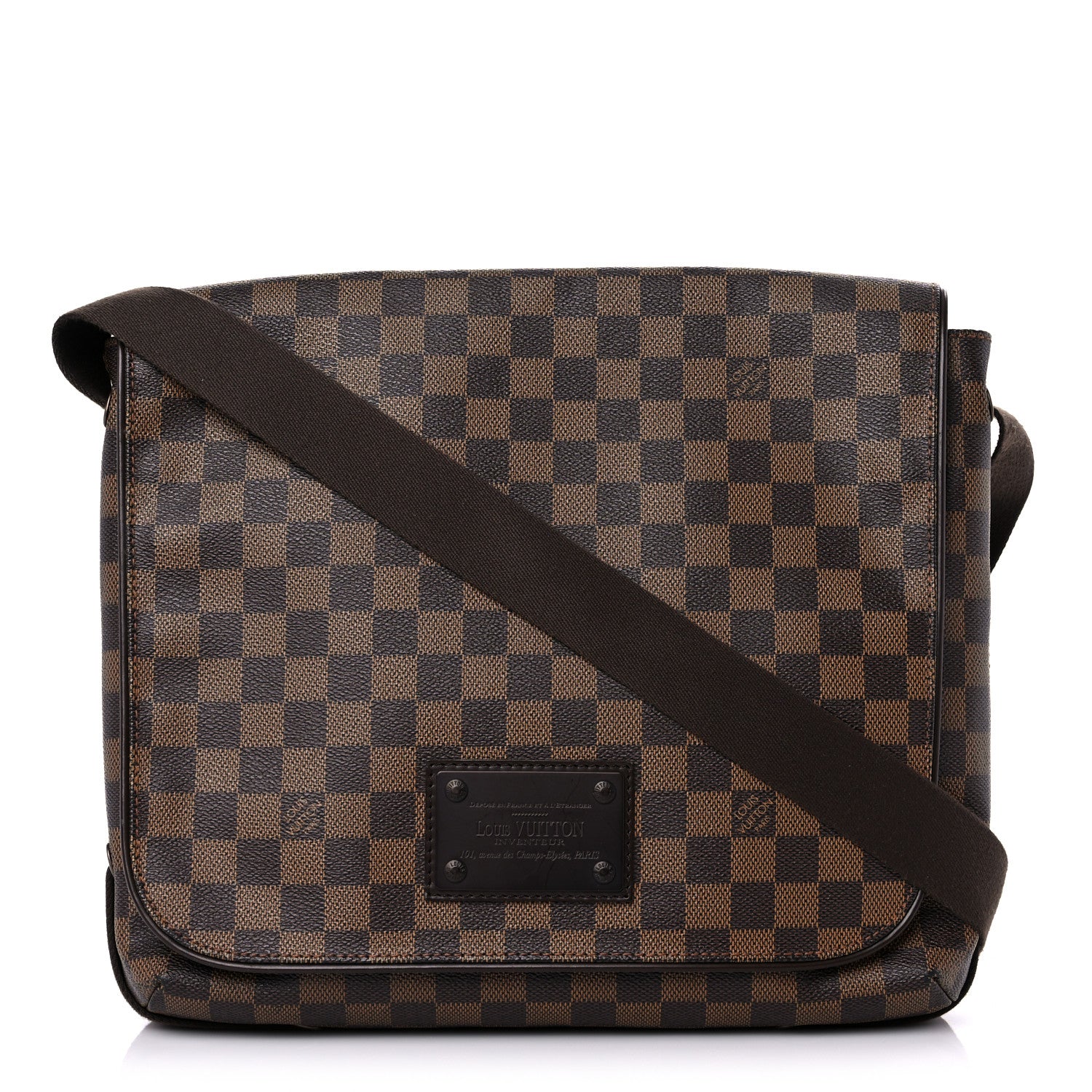 Louis Vuitton Damier Ebene Brooklyn MM 1 of 14