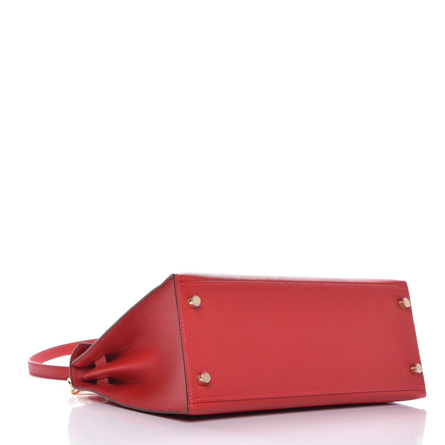 Hermes Epsom Kelly Sellier 28 Rouge Casaque 5 of 36