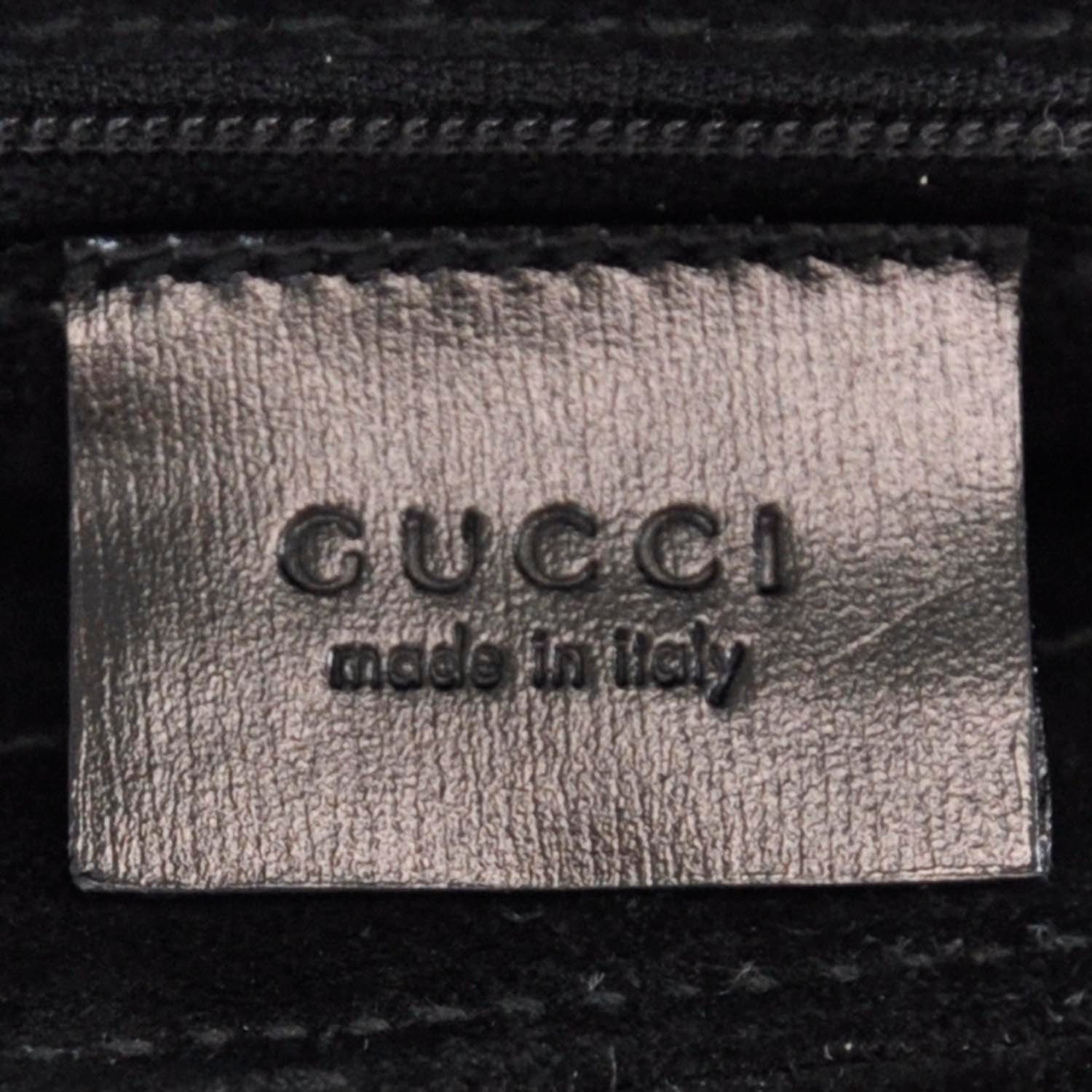 Gucci Guccissima Suede Evening Bag Black 8 of 10