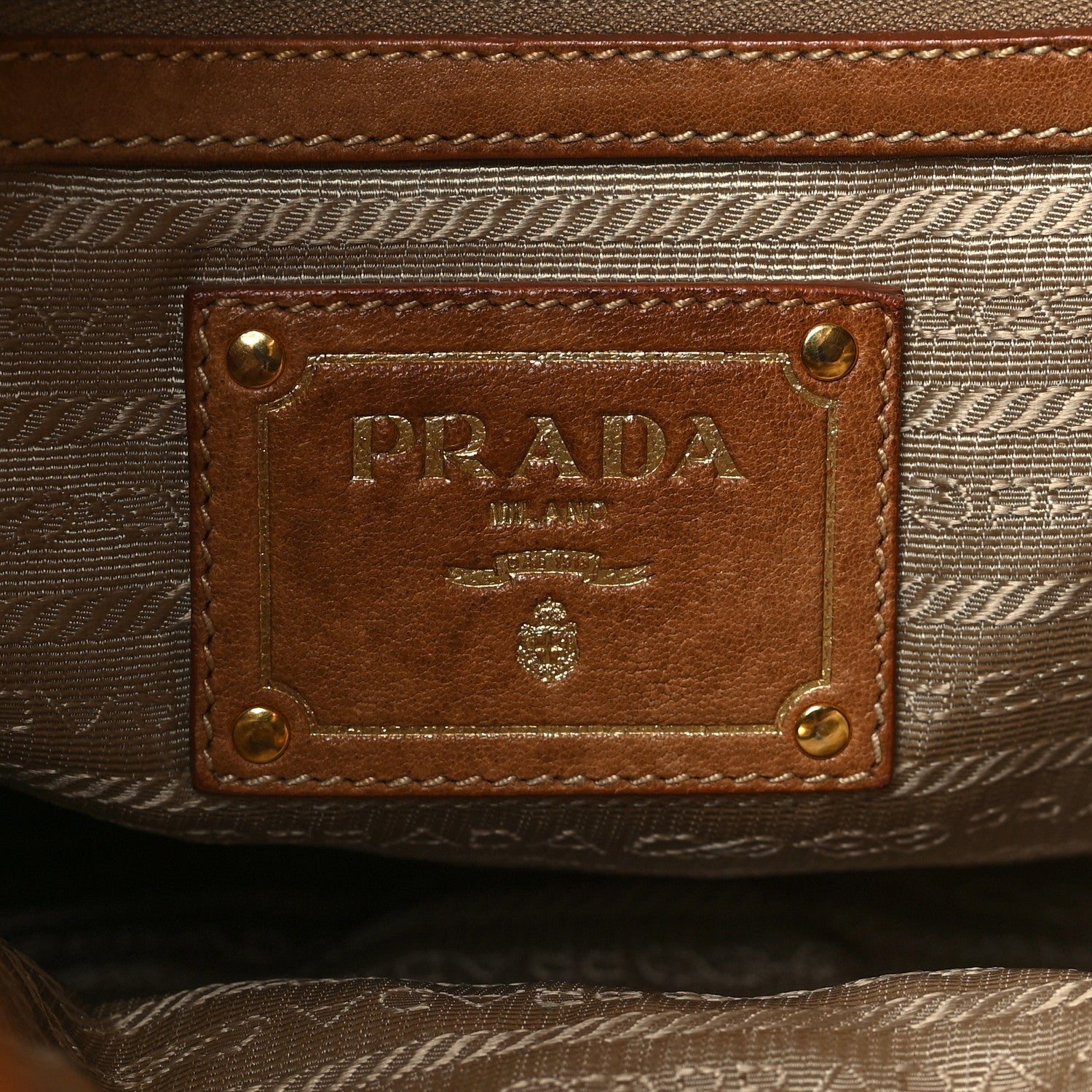 Prada Tessuto Nylon Logo Drawstring Bucket Bag 6 of 10