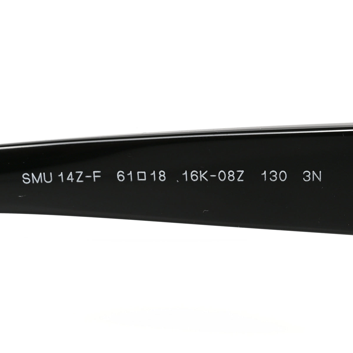 Miu Miu Acetate Oval Sunglasses SMU14Z Black 6 of 7