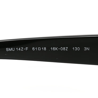 Miu Miu Acetate Oval Sunglasses SMU14Z Black 6 of 7
