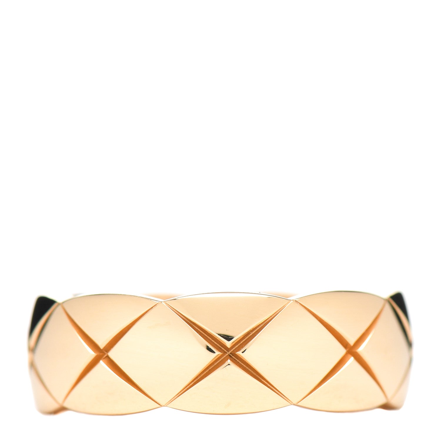 Chanel 18K Yellow Gold Small Coco Crush Ring 54 7 1 of 6