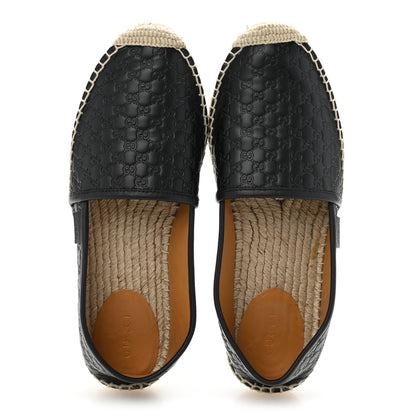 Gucci Microguccissima Signature Espadrilles 37.5 Black 2 of 10