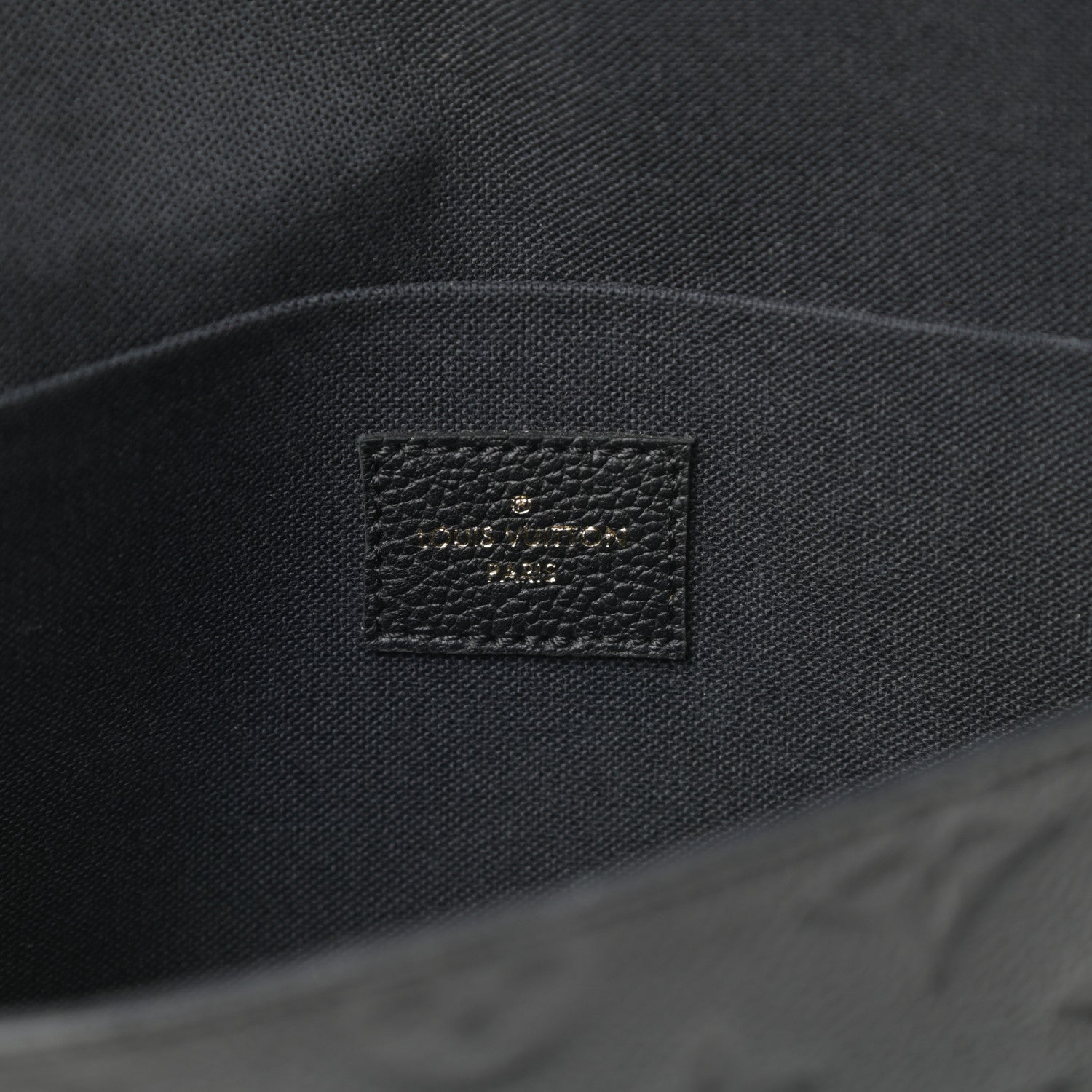 Louis Vuitton Empreinte Pochette Felicie Chain Wallet Black 8 of 14