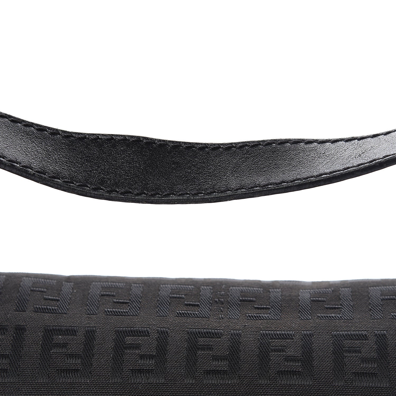 Fendi Zucchino Mama Baguette Black 17 of 17