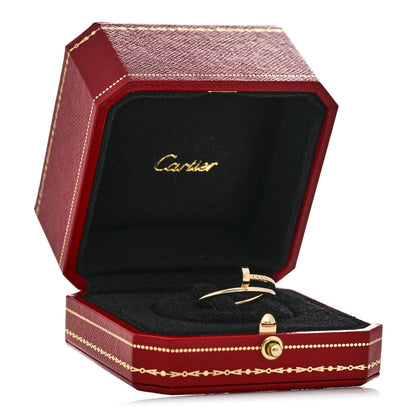 Cartier 18K Yellow Gold Small Juste Un Clou Ring 60 9 5 of 5