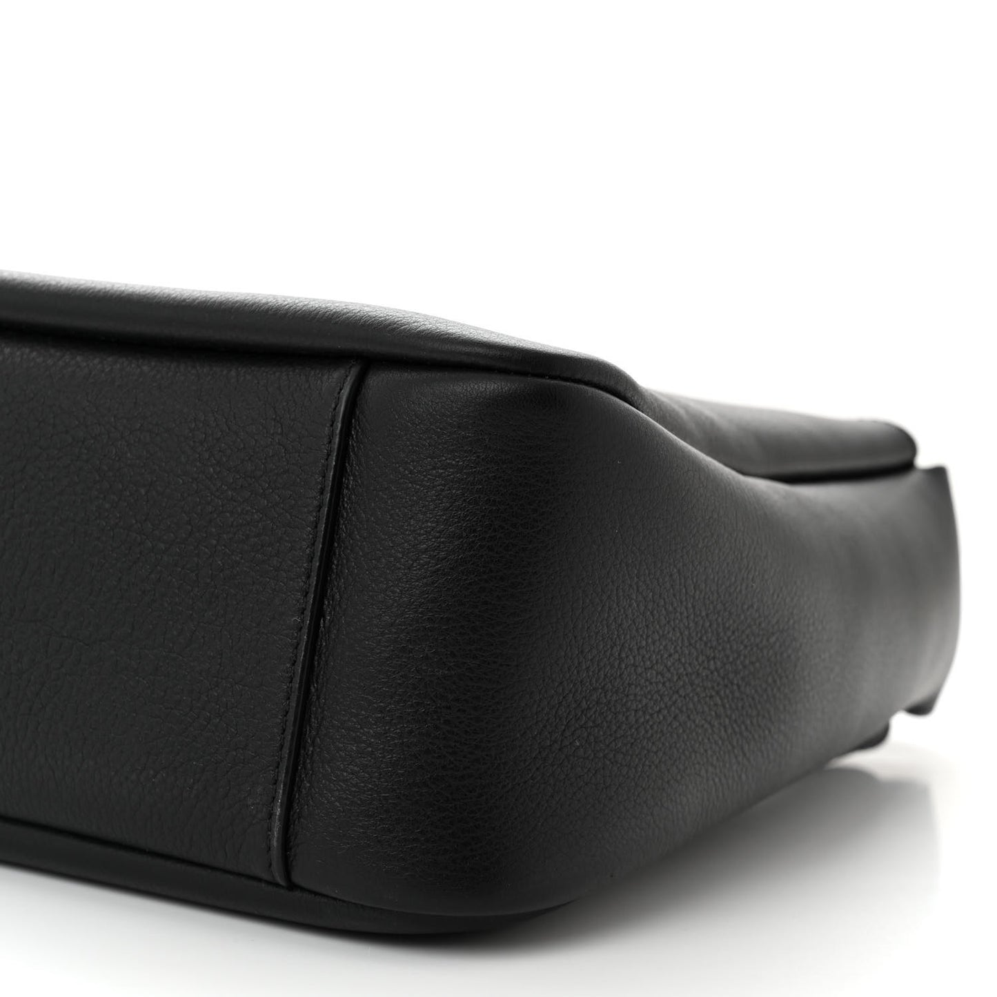 Smooth Calfskin Small Le 5 A 7 Soft Hobo Black