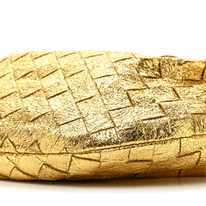 Bottega Veneta Metallic Nappa Intrecciato Mini Jodie Gold 7 of 8