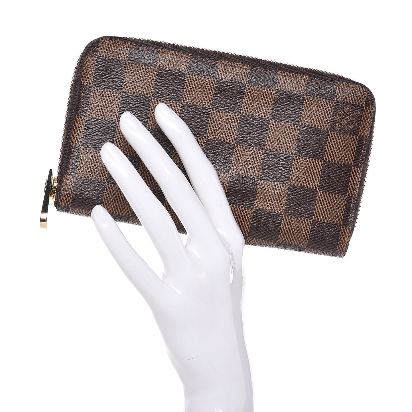 Damier Ebene Zippy Compact Wallet