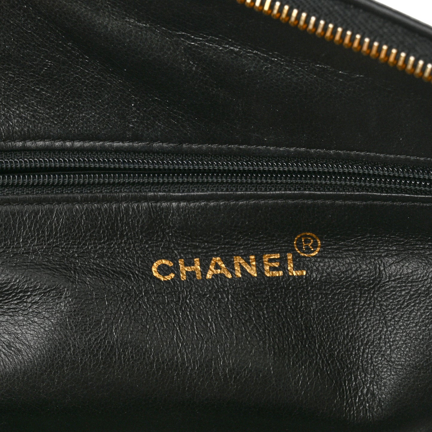 Lambskin CC Shoulder Bag Black