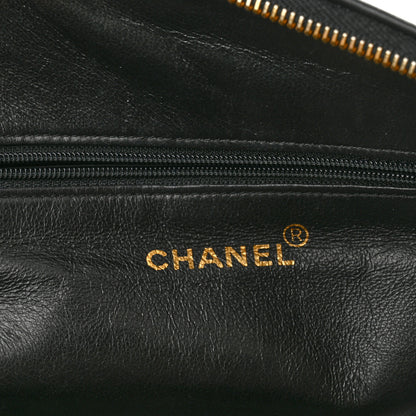 Chanel Lambskin CC Shoulder Bag Black 6 of 17