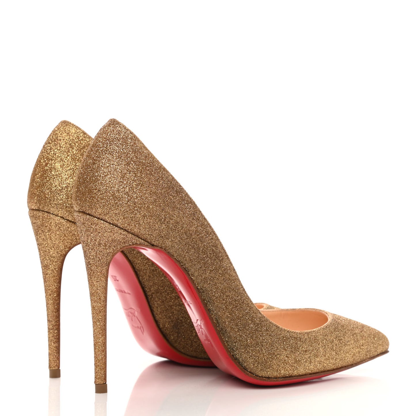 Glitter Pigalle Follies 100 Pumps 35 Gold