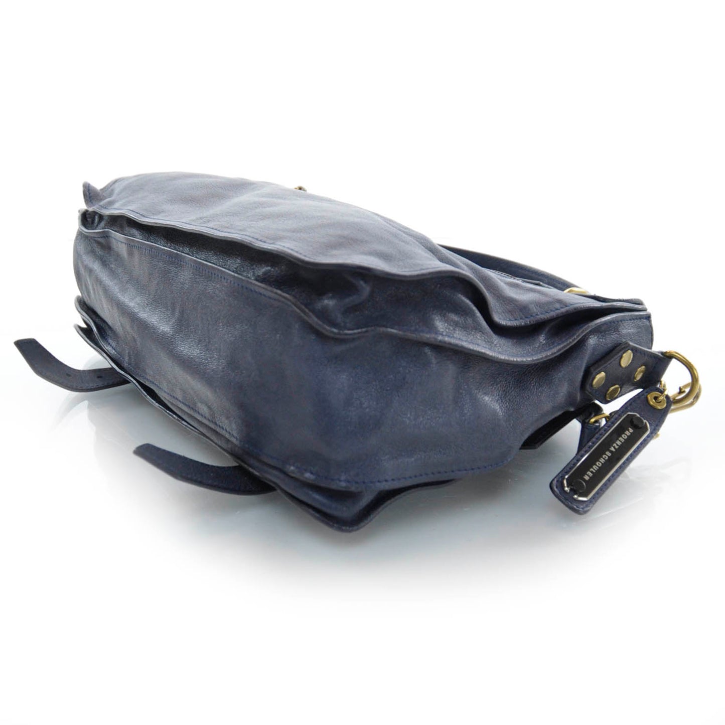 Lambskin PS1 Medium Satchel Midnight