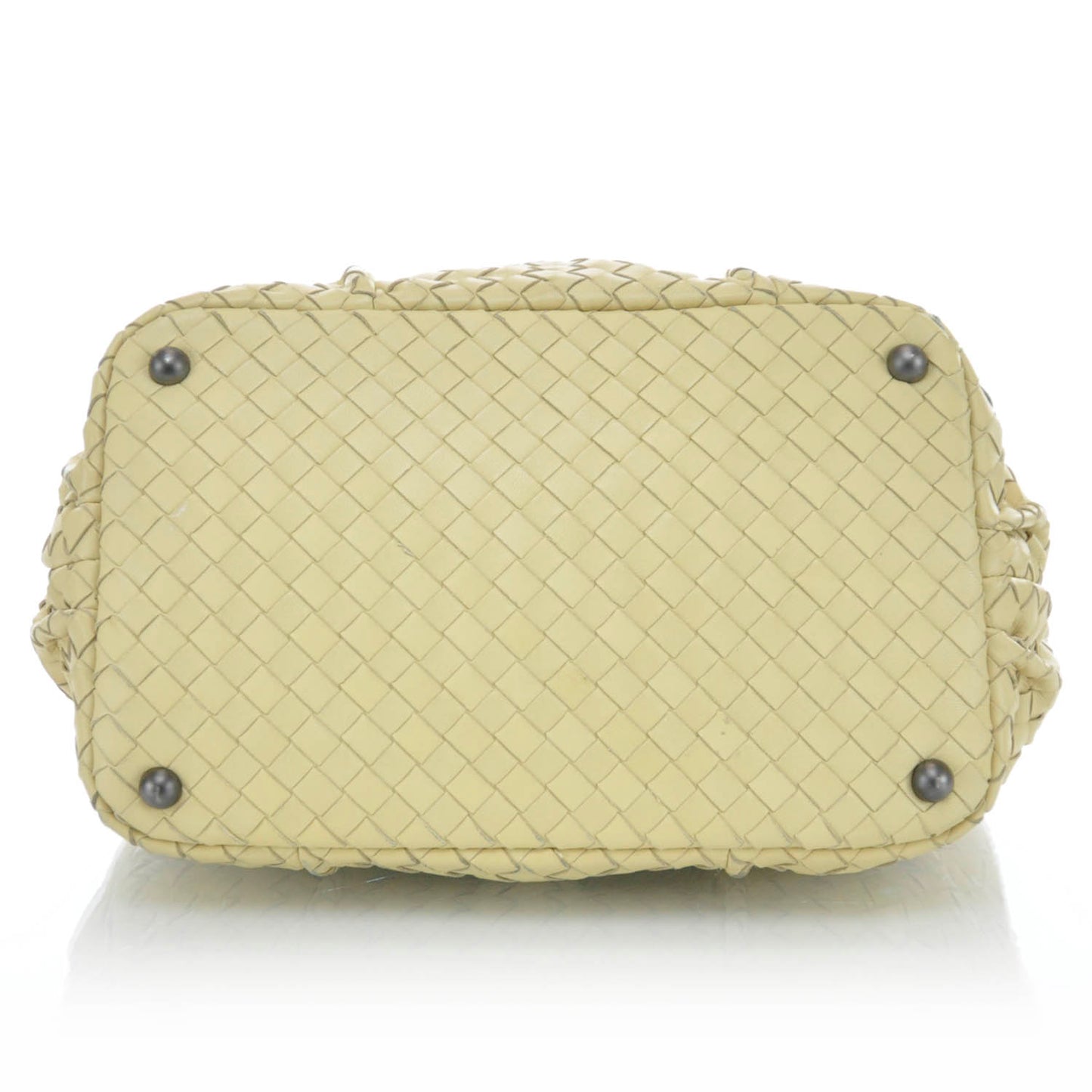Nappa Intrecciato Tote Cream
