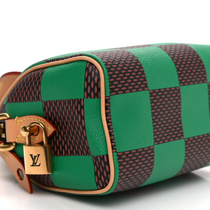 Louis Vuitton Damier Pop Speedy Bandouliere 18 Green 8 of 11
