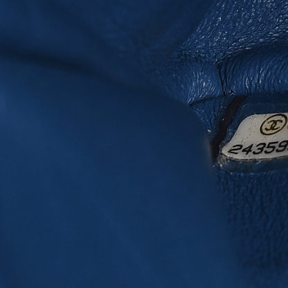 Chanel Velvet Quilted 2.55 Reissue 225 Flap Blue 9 of 10