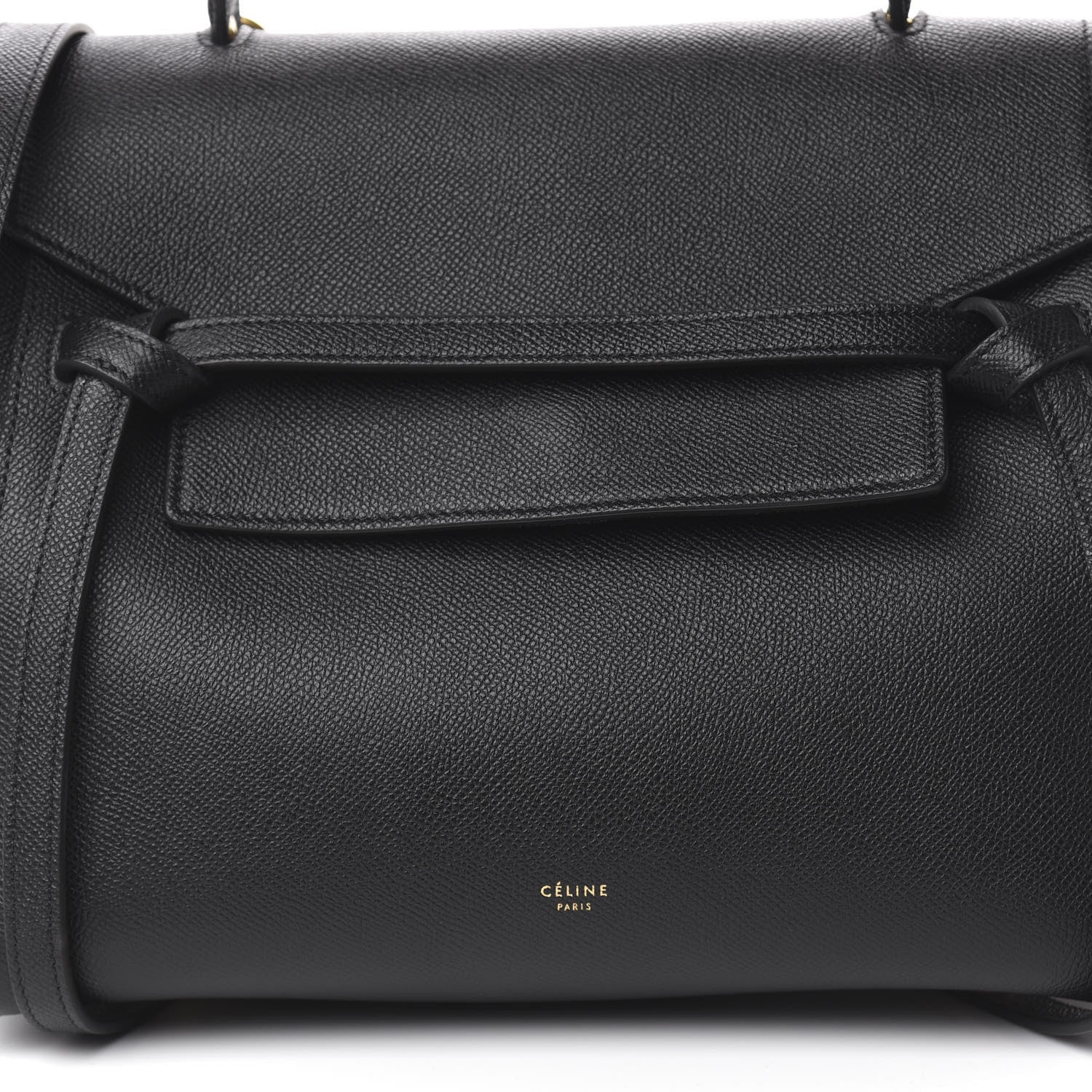 Celine Grained Calfskin Mini Belt Bag Black 11 of 11