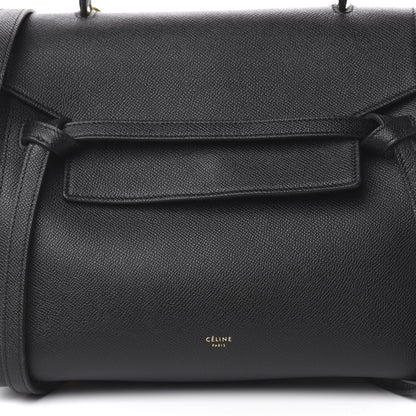 Celine Grained Calfskin Mini Belt Bag Black 11 of 11