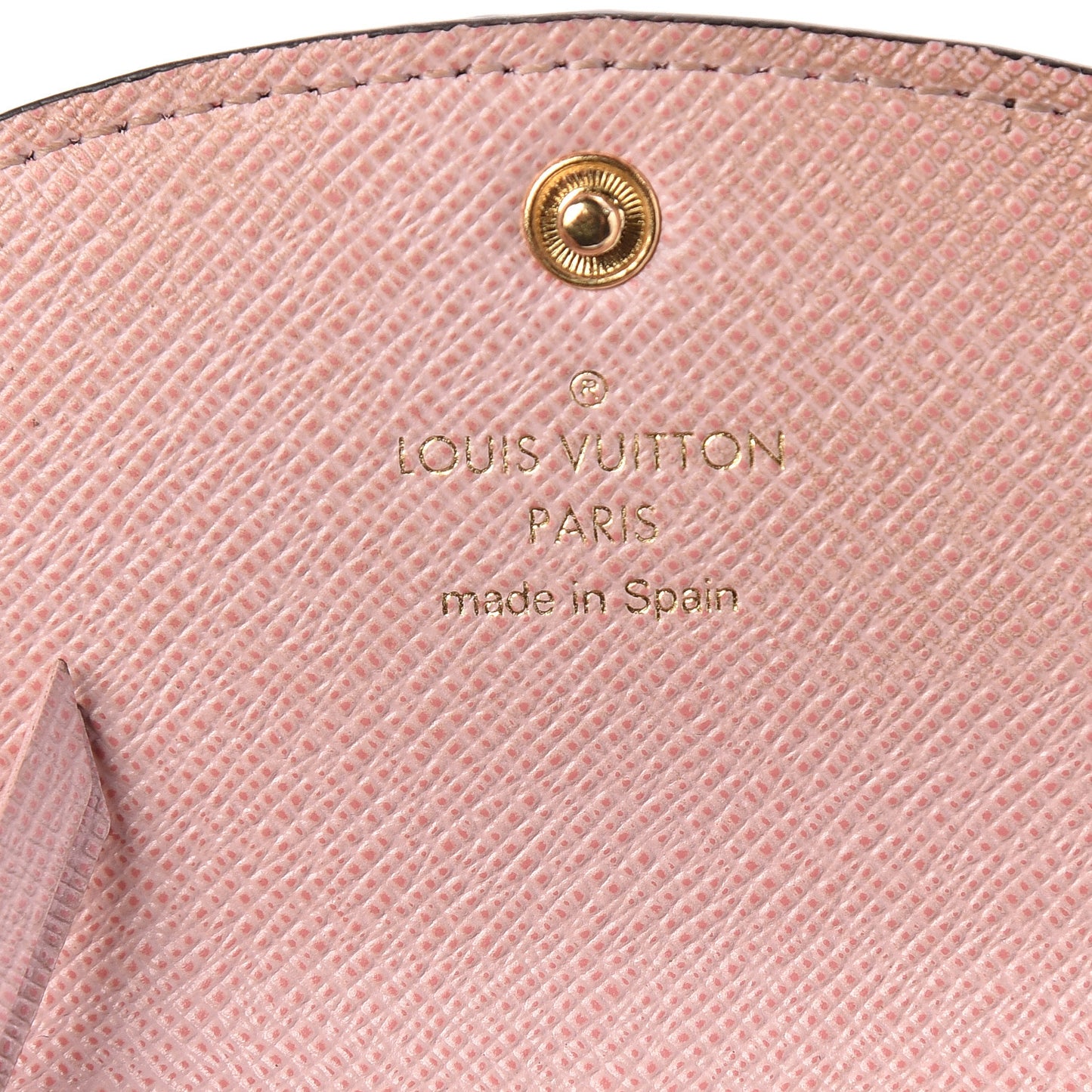 Monogram Rosalie Coin Purse Rose Ballerine
