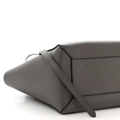 Celine Grained Calfskin Micro Belt Bag Grey 10 of 12