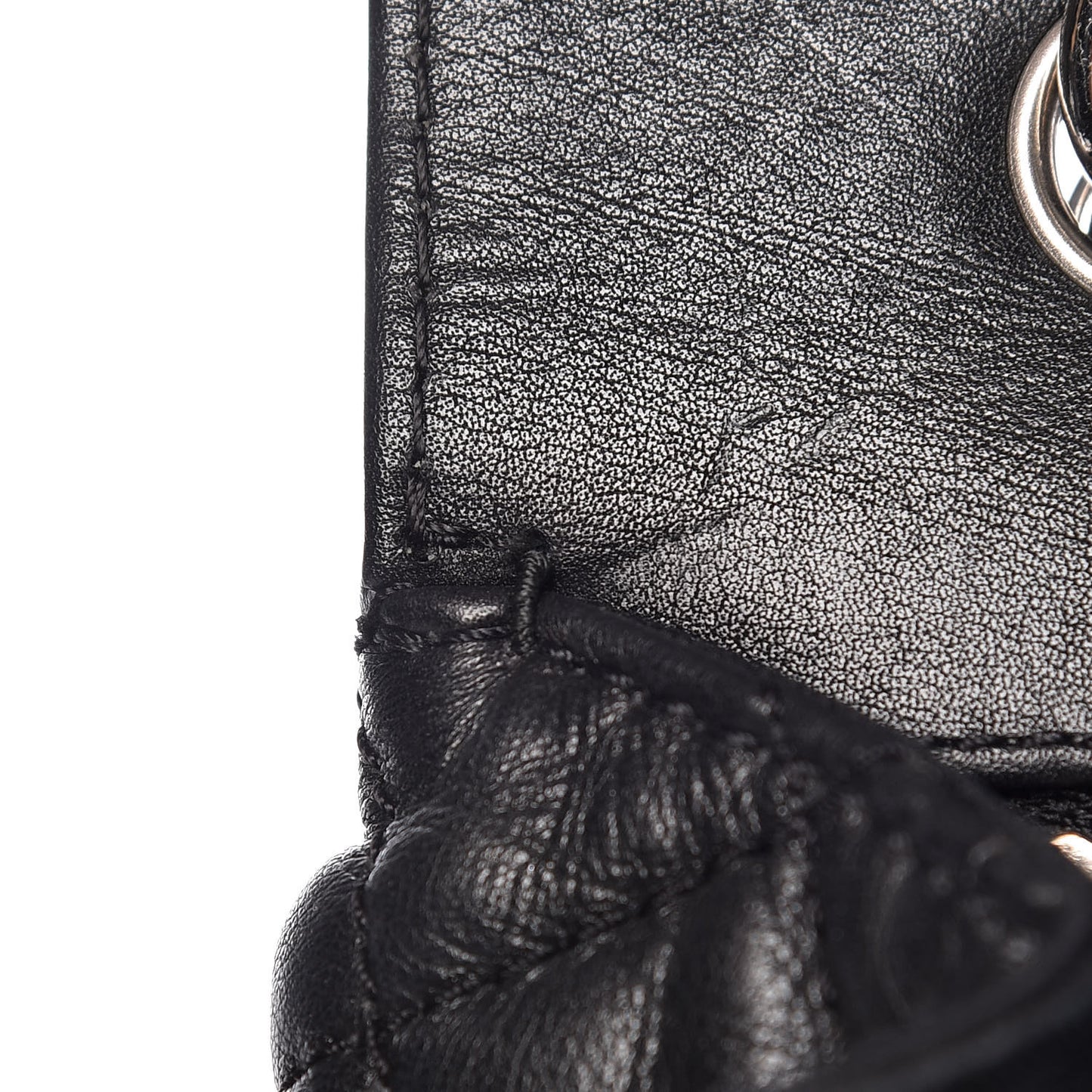 Calfskin Quilted In The Business Flap Bag Black