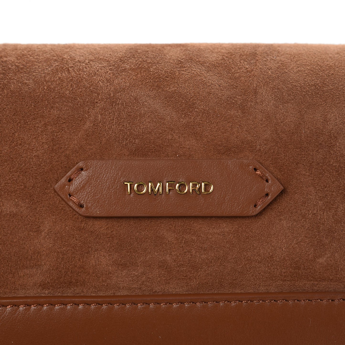 Suede Jennifer Saddle Bag Tobacco