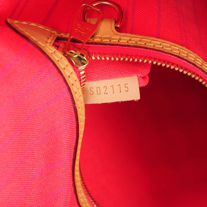 Louis Vuitton Damier Azur Delightful MM Pink 8 of 8