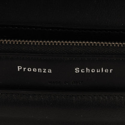 Proenza Schouler Smooth Calfskin PS11 Chain Wallet Black 6 of 7