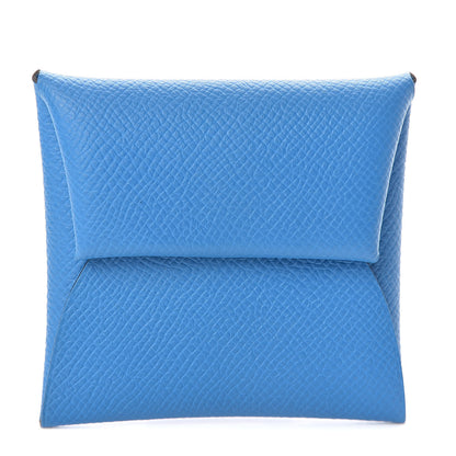 Hermes Epsom Bastia Coin Purse Bleu Zanzibar 1 of 5