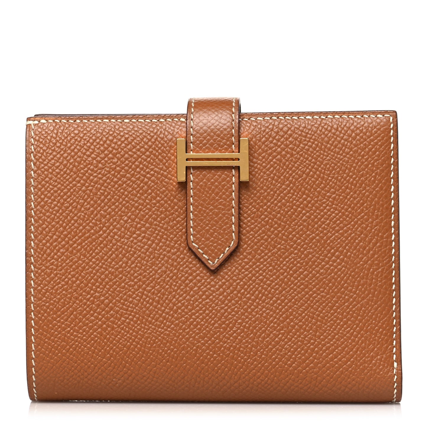 Epsom Bearn Compact Wallet Gold