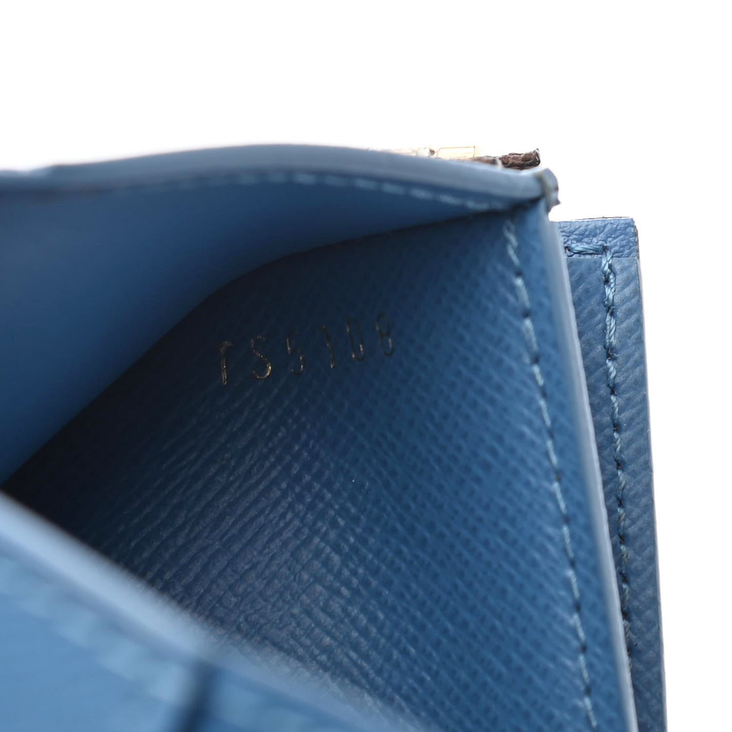Louis Vuitton Monogram Zoe Wallet Blue Jean 7 of 7