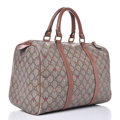 Gucci GG Supreme Stars Medium Joy Boston Pink 3 of 17