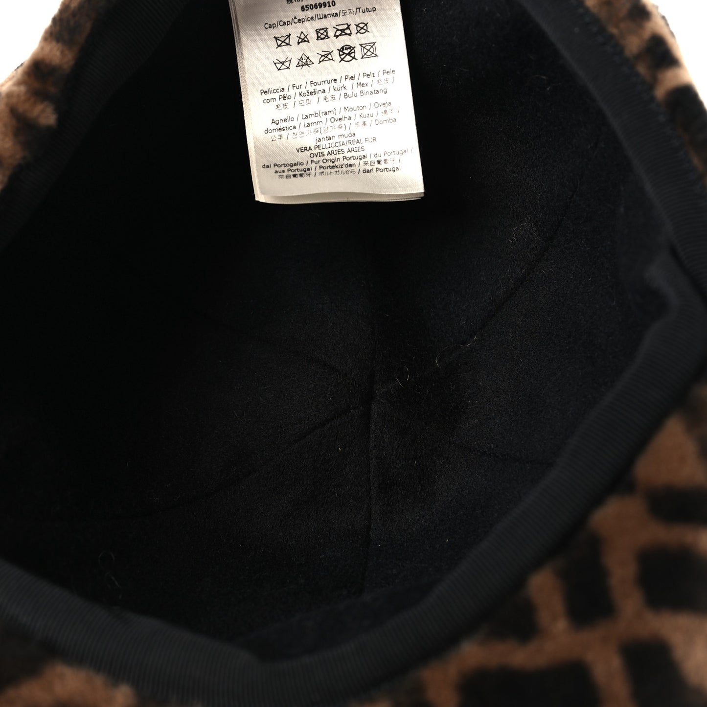 Shearling Macro FF 1974 Cap M Tobacco