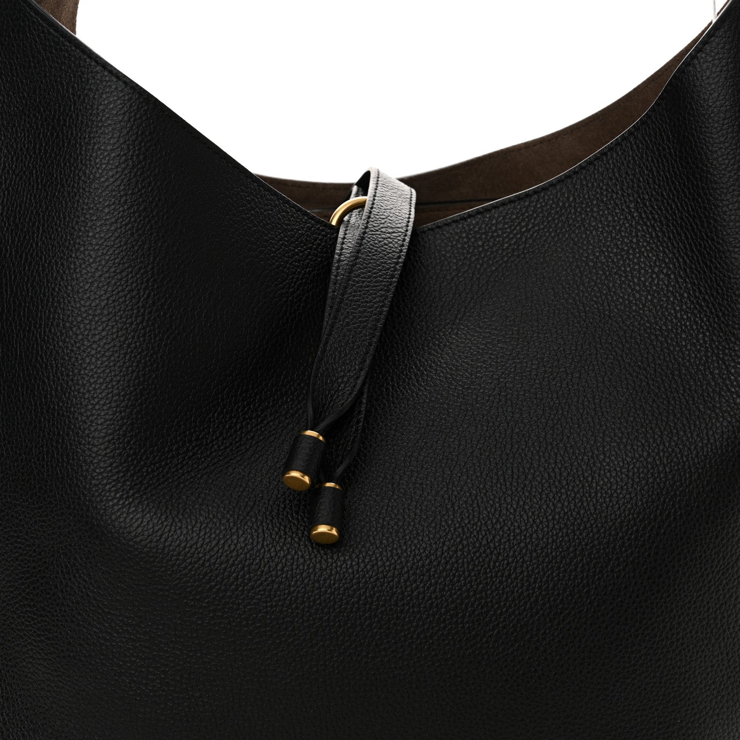 Chloe Grained Calfskin Marcie Hobo Bag Black 7 of 11