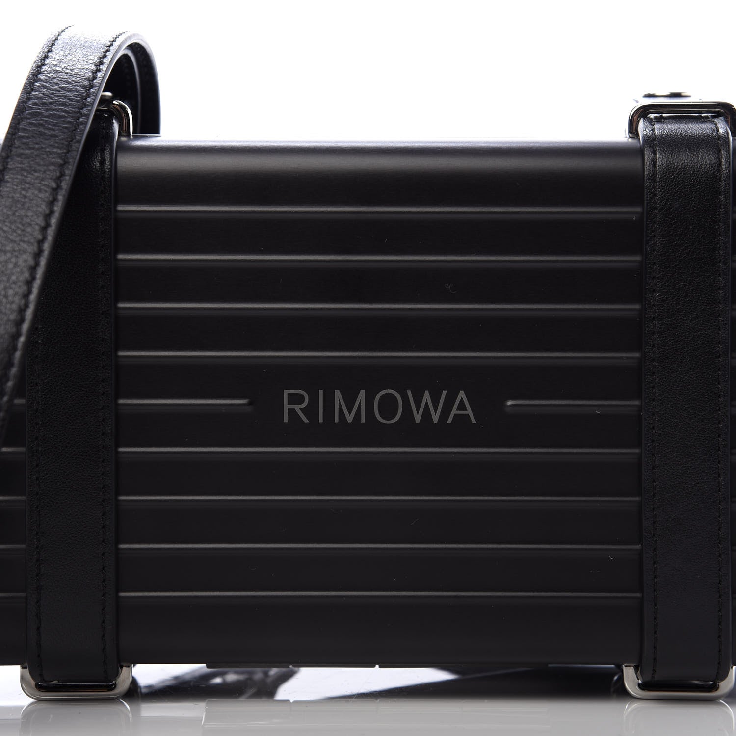 Christian Dior X RIMOWA Aluminum Personal Clutch On Strap Black 11 of 12