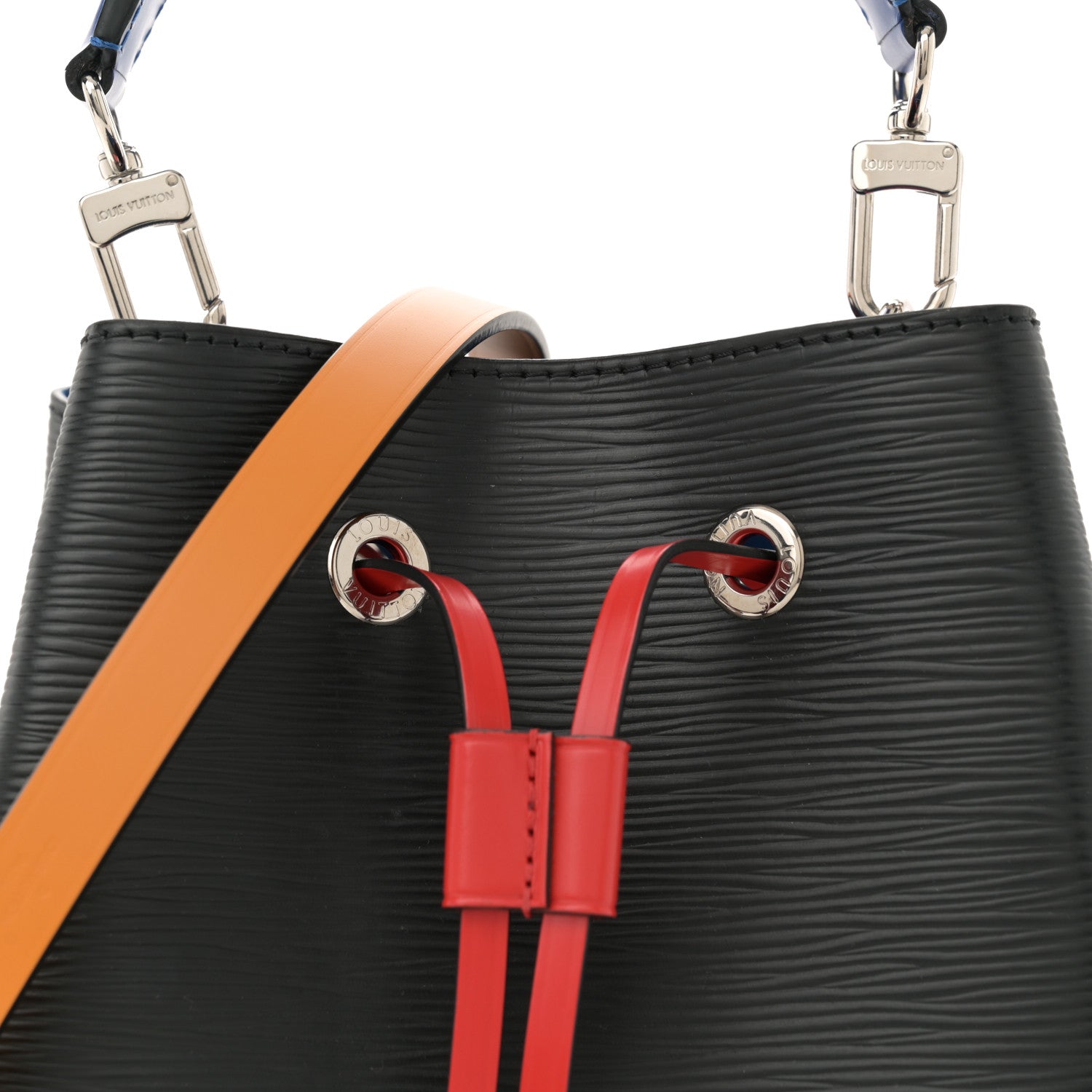 Louis Vuitton Epi Neonoe BB Black Safran 7 of 9