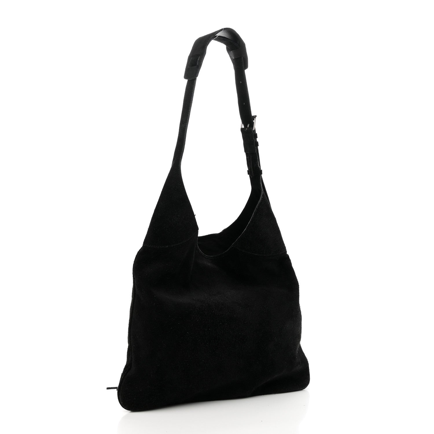 Balenciaga Suede Classic Hardware Besace Hobo Black 4 of 11