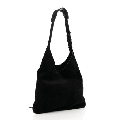 Balenciaga Suede Classic Hardware Besace Hobo Black 4 of 11