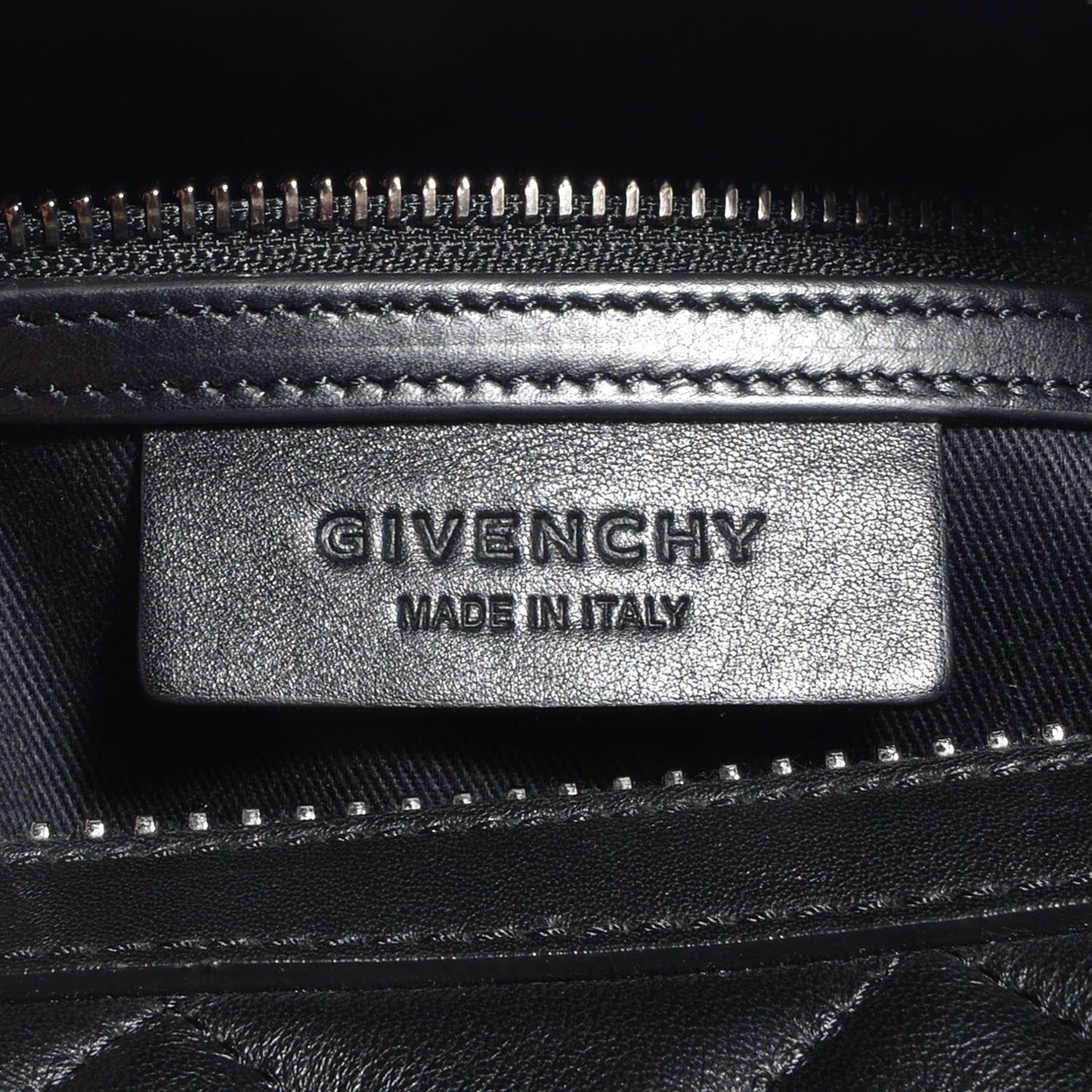 Lambskin Quilted Large Lucrezia Black