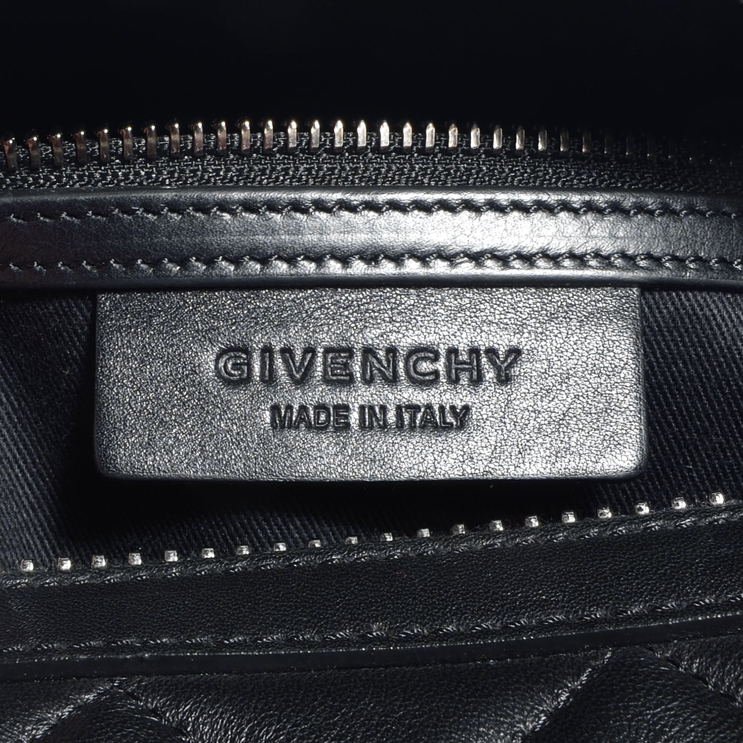 Givenchy Lambskin Quilted Large Lucrezia Black 8 of 10