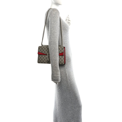 Gucci GG Supreme Monogram Small Dionysus Shoulder Bag Red 2 of 10