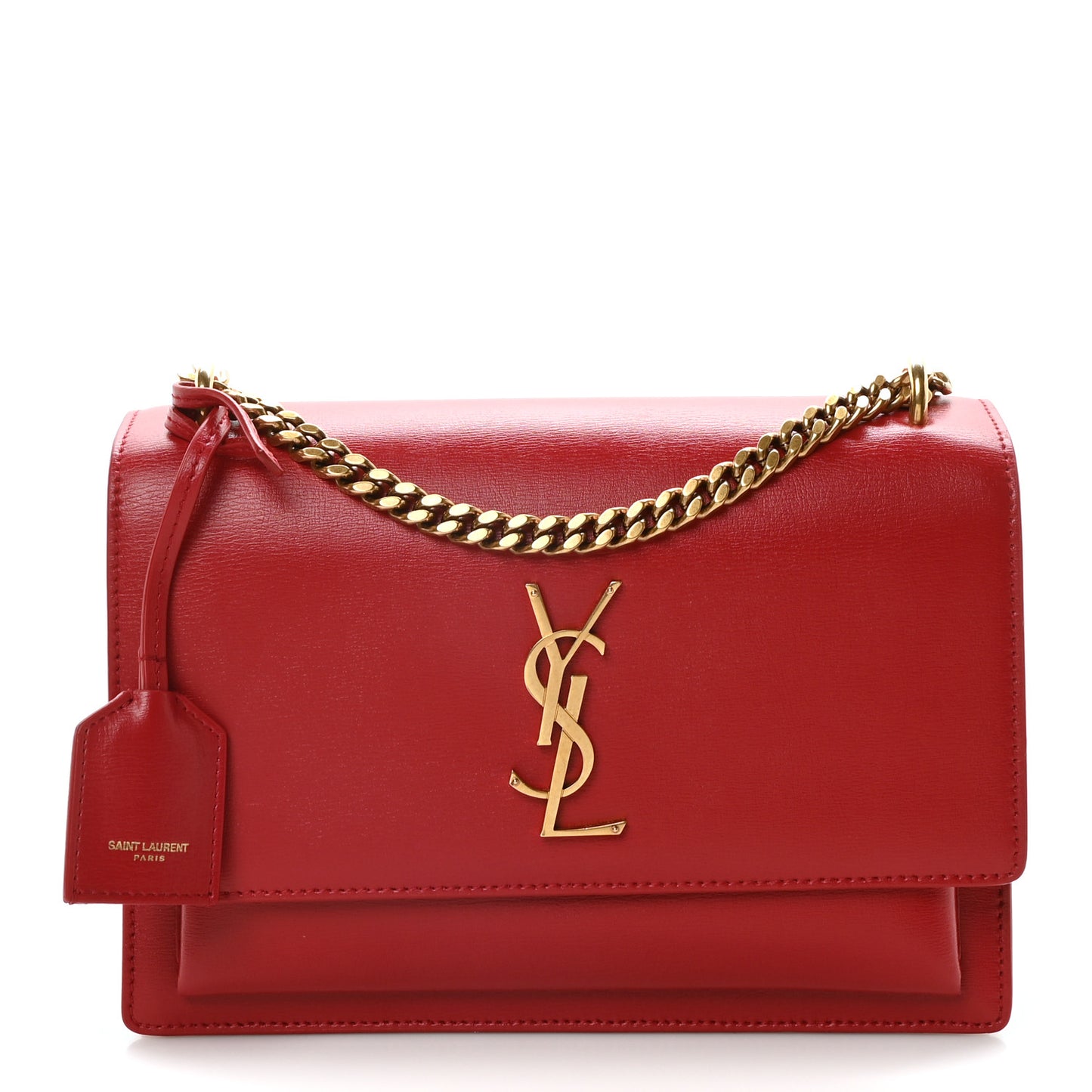 Calfskin Medium Monogram Sunset Rouge Eros