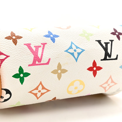 Louis Vuitton Monogram Multicolor Mini Sac HL Speedy White 8 of 9