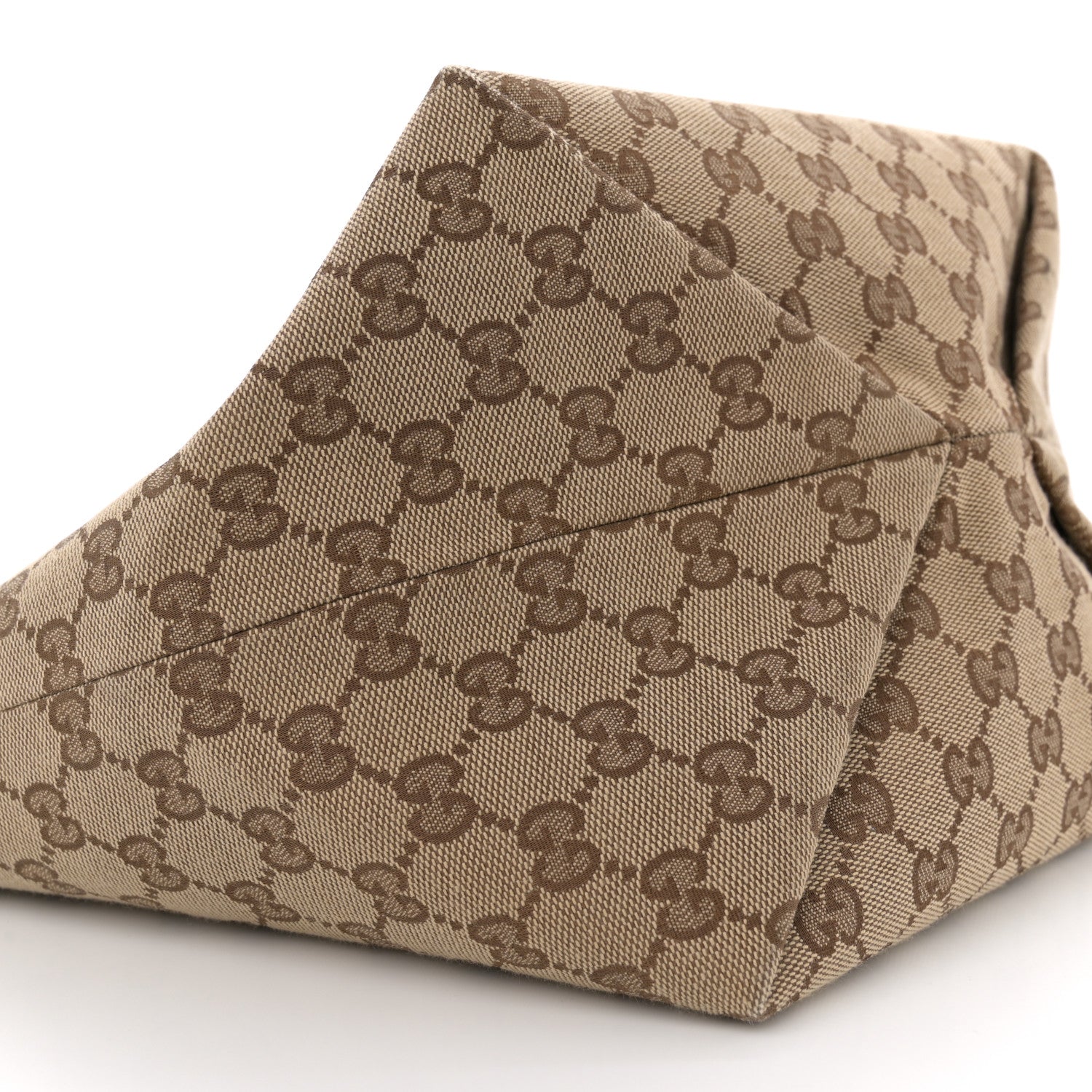 Gucci Supreme Canvas Totissima Small Tote Beige Ebony 8 of 10