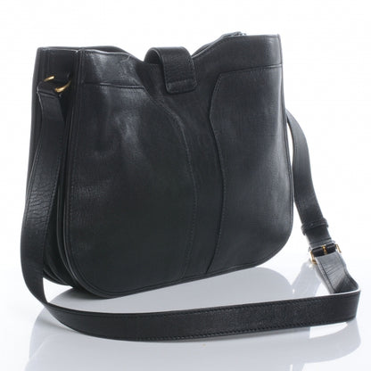 Saint Laurent Leather Medium Cabas Chyc Shoulder Bag Black 3 of 7
