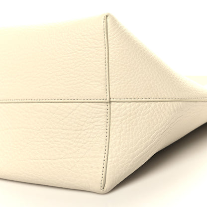 The Row Grained Calfskin Medium N/S Park Tote Ivory 9 of 9