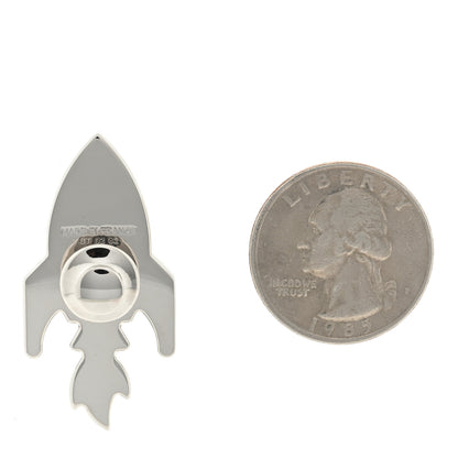 Hermes Palladium Space H Badge Rocabar H 2 of 3