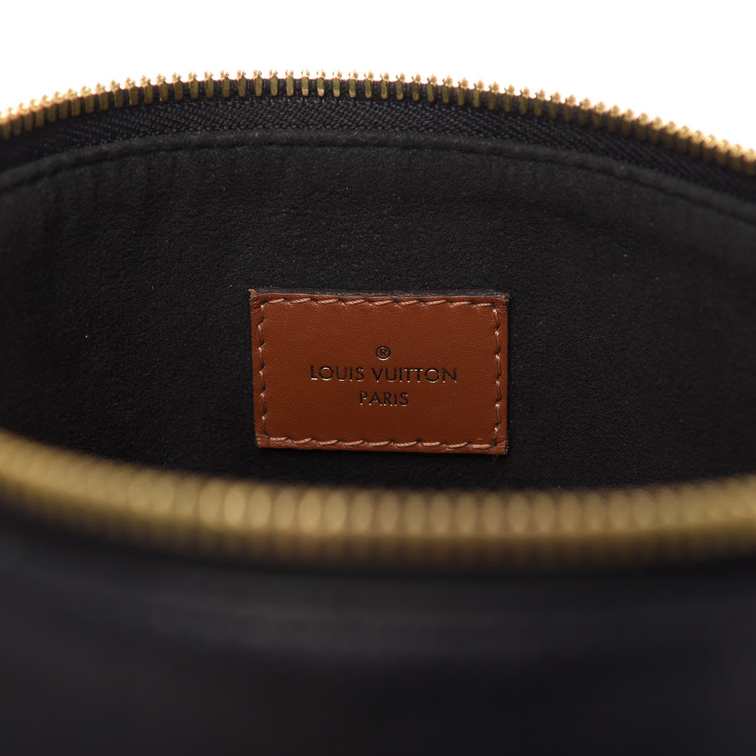 Louis Vuitton Monogram V Tote MM Black 8 of 10